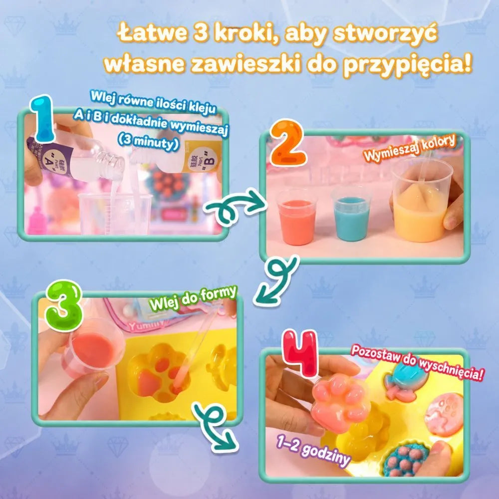 Gyvūnėlių squishių kūrimo rinkinys vaikams