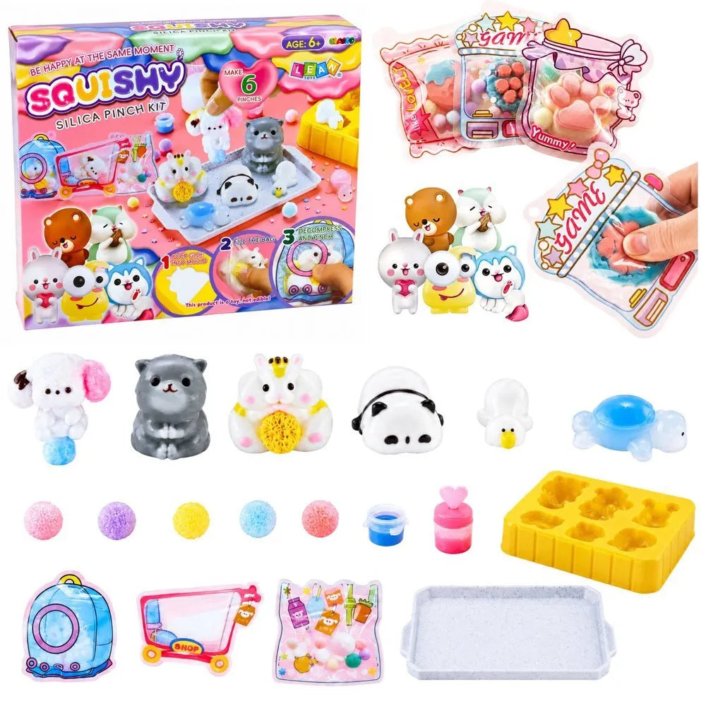 Gyvūnėlių squishių kūrimo rinkinys vaikams
