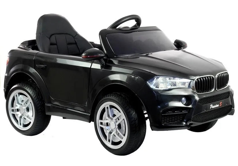 HL1538 juodas – elektrinis automobilis vaikams