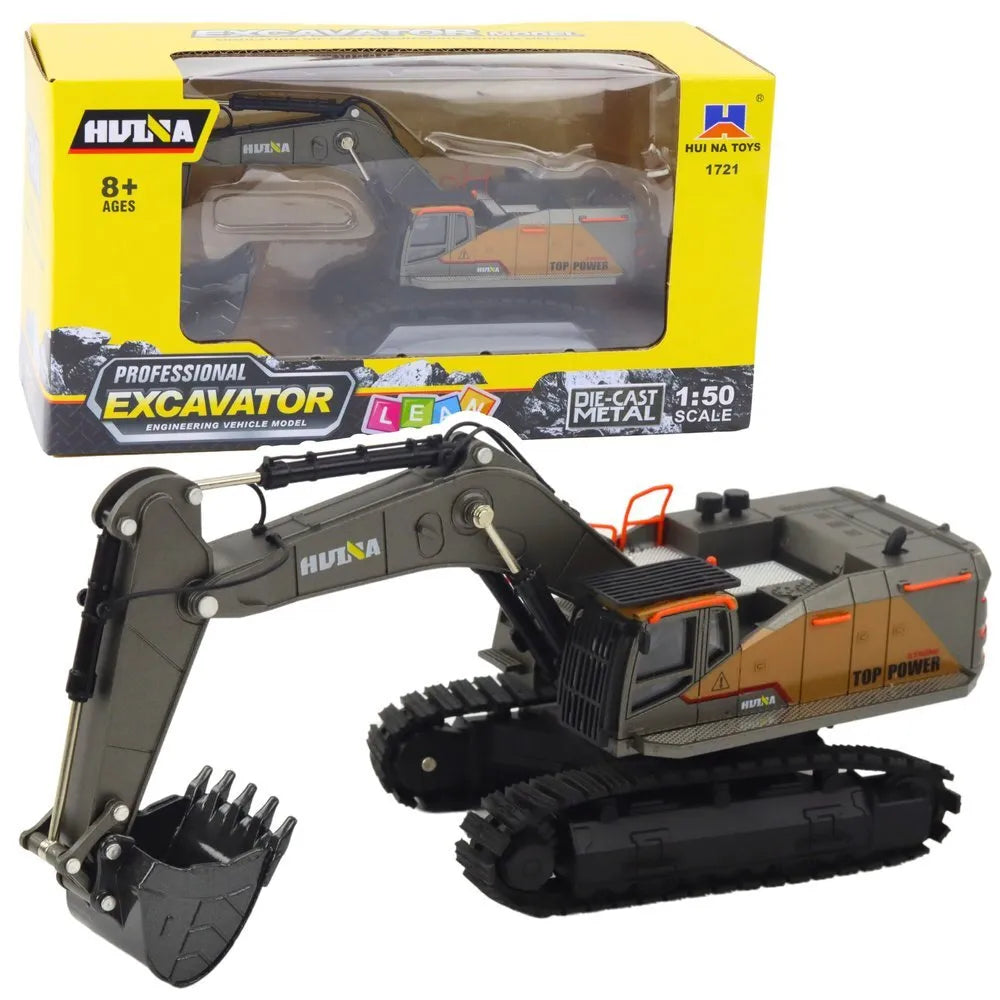 HUINA 1:50 metalinis vikšrinis ekskavatorius