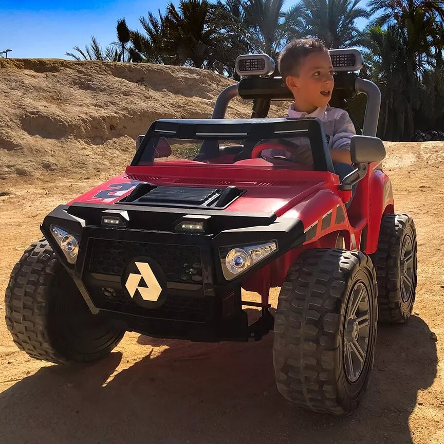 Dvivietis akumuliatorinis automobilis – Monster