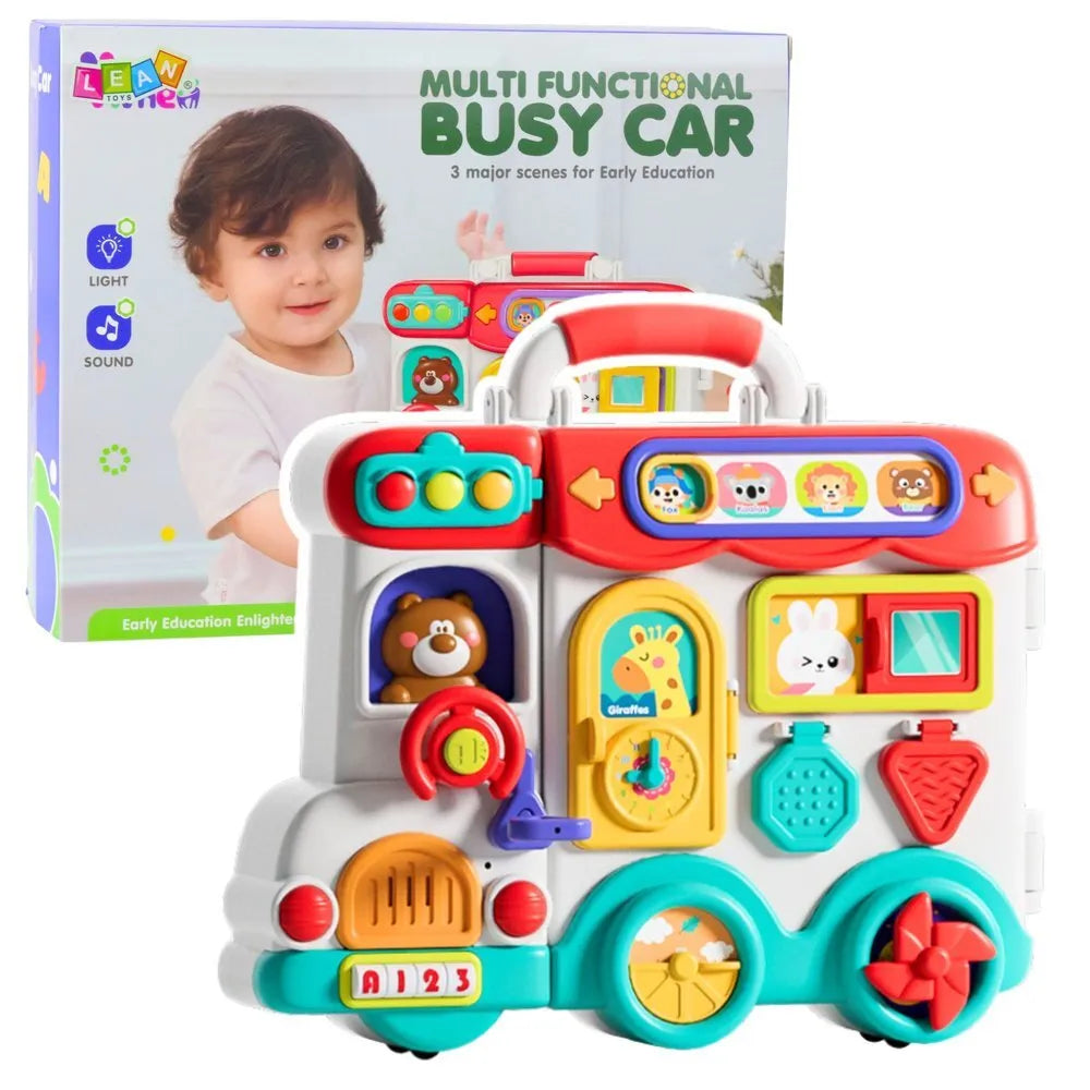 Interaktyvus edukacinis automobilis 2in1