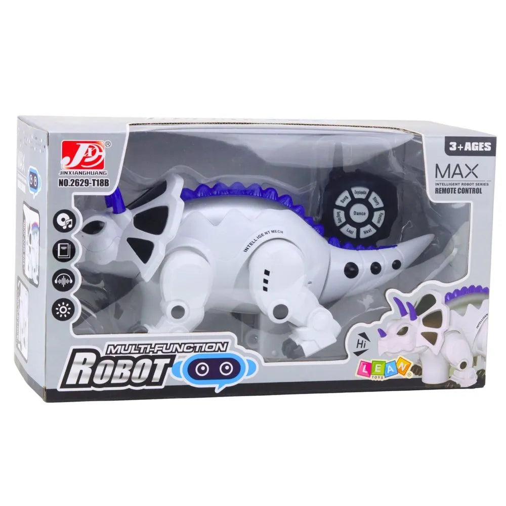 Interaktyvus RC Triceratops robotas vaikams