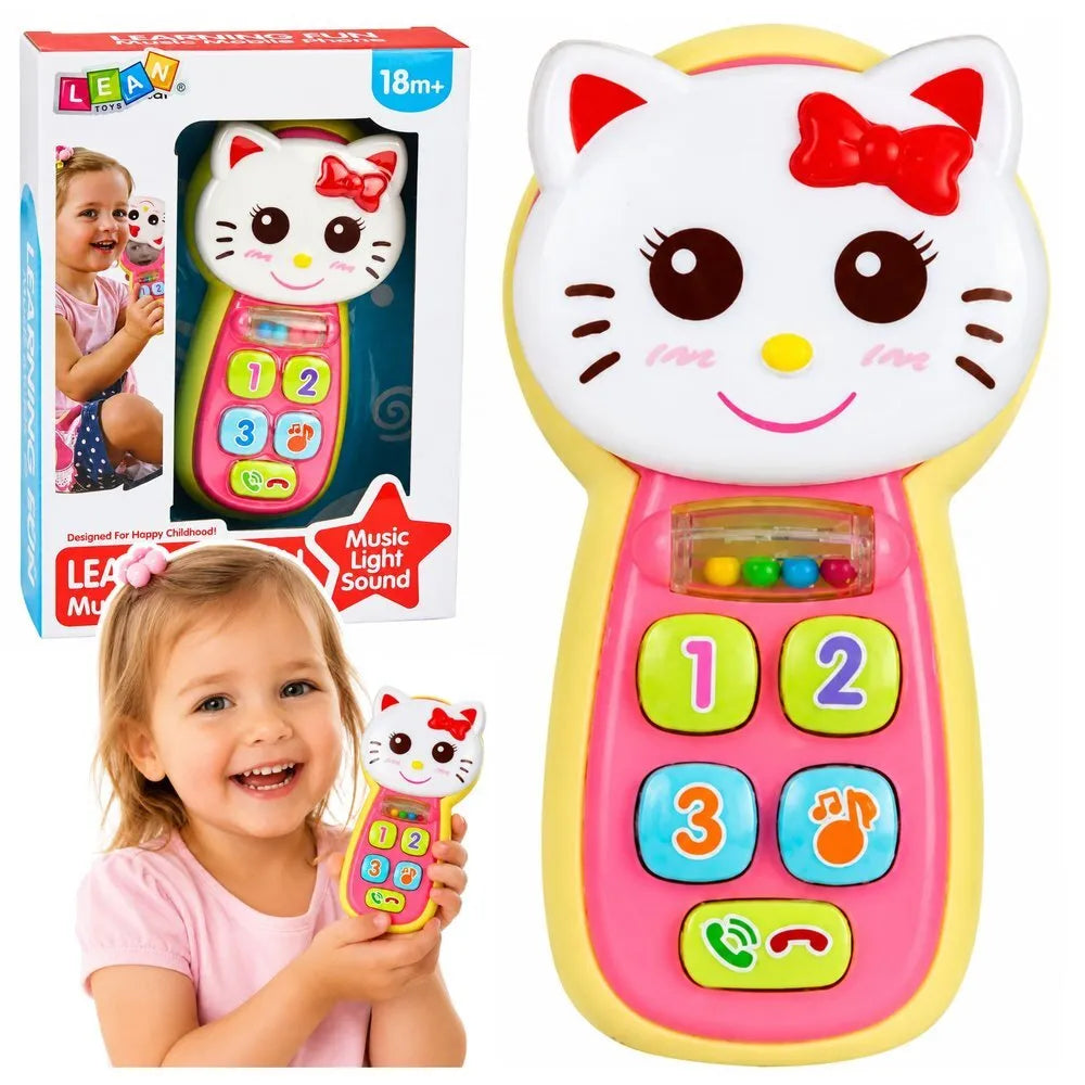 Interaktyvus telefonas vaikams Kitty