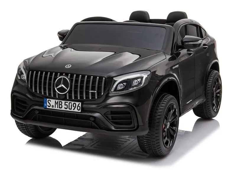 Juodas elektrinis Mercedes GLC 63S XMX608 vaikams