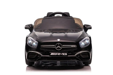 Juodas Mercedes SL65 S XMX602B elektromobilis vaikams