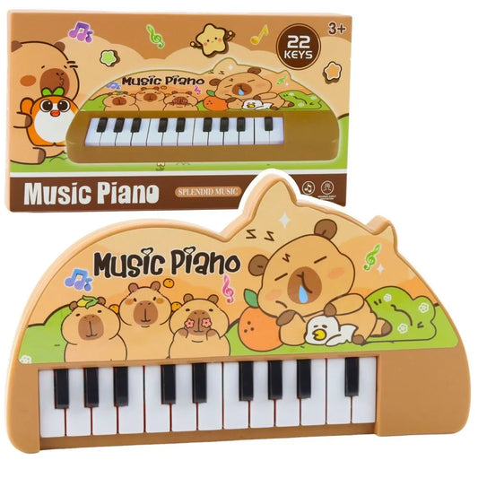 Kapibaros pianinas vaikams, 22 klavišai