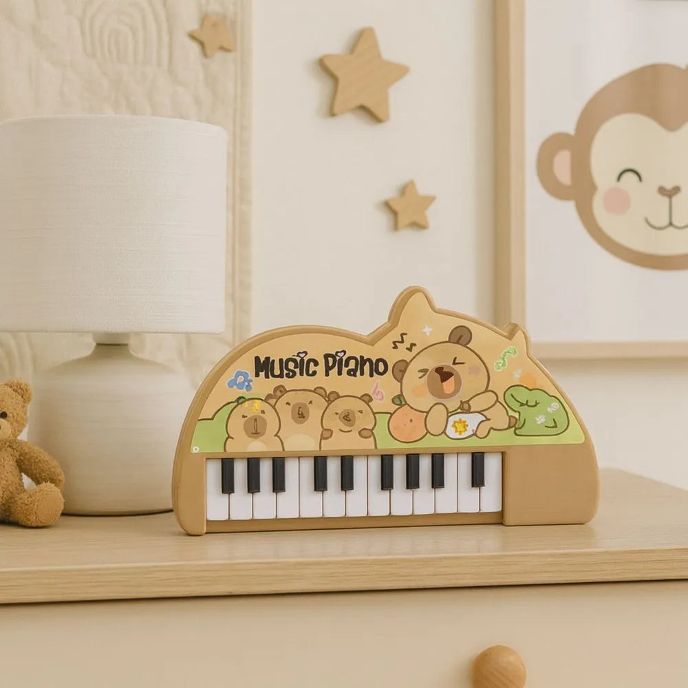 Kapibaros pianinas vaikams, 22 klavišai