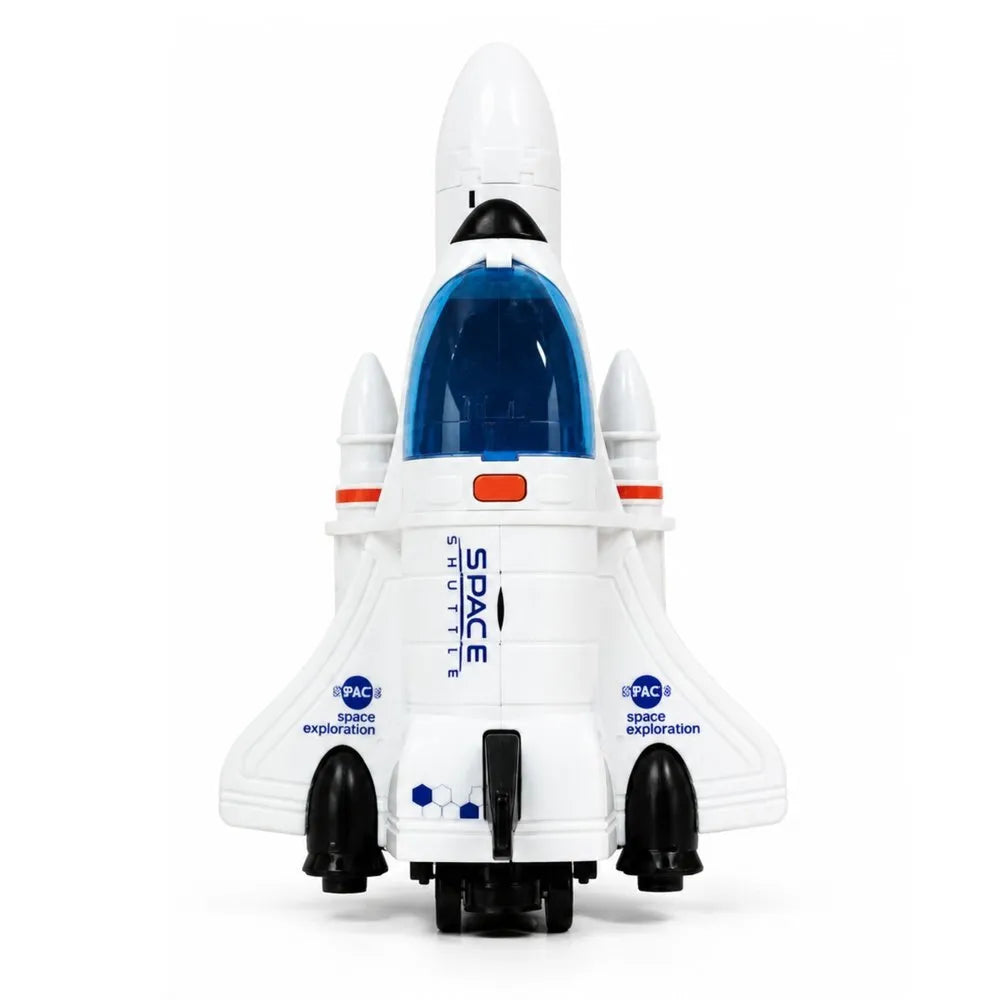 Kosminis erdvėlaivis su astronautu