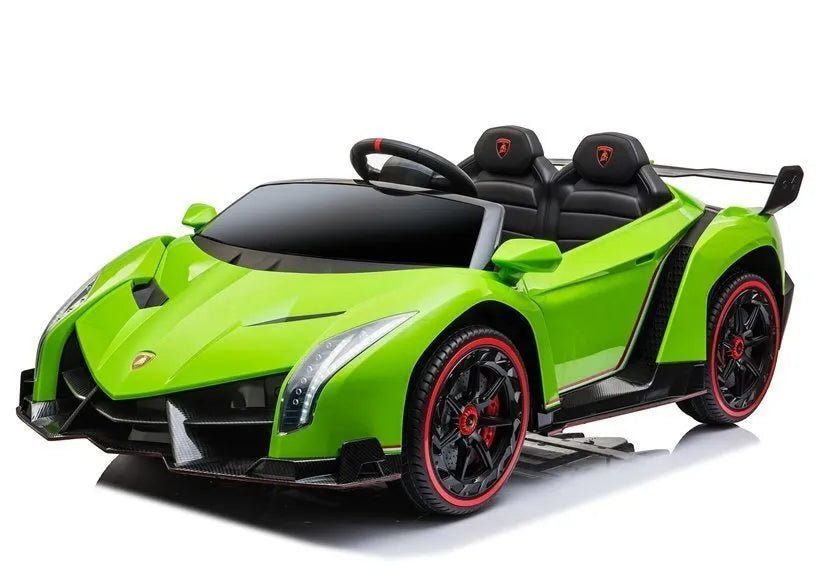 Lamborghini XMX615 elektromobilis vaikams – žalias