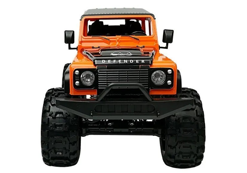 Land Rover Defender R/C 1:14 oranžinis