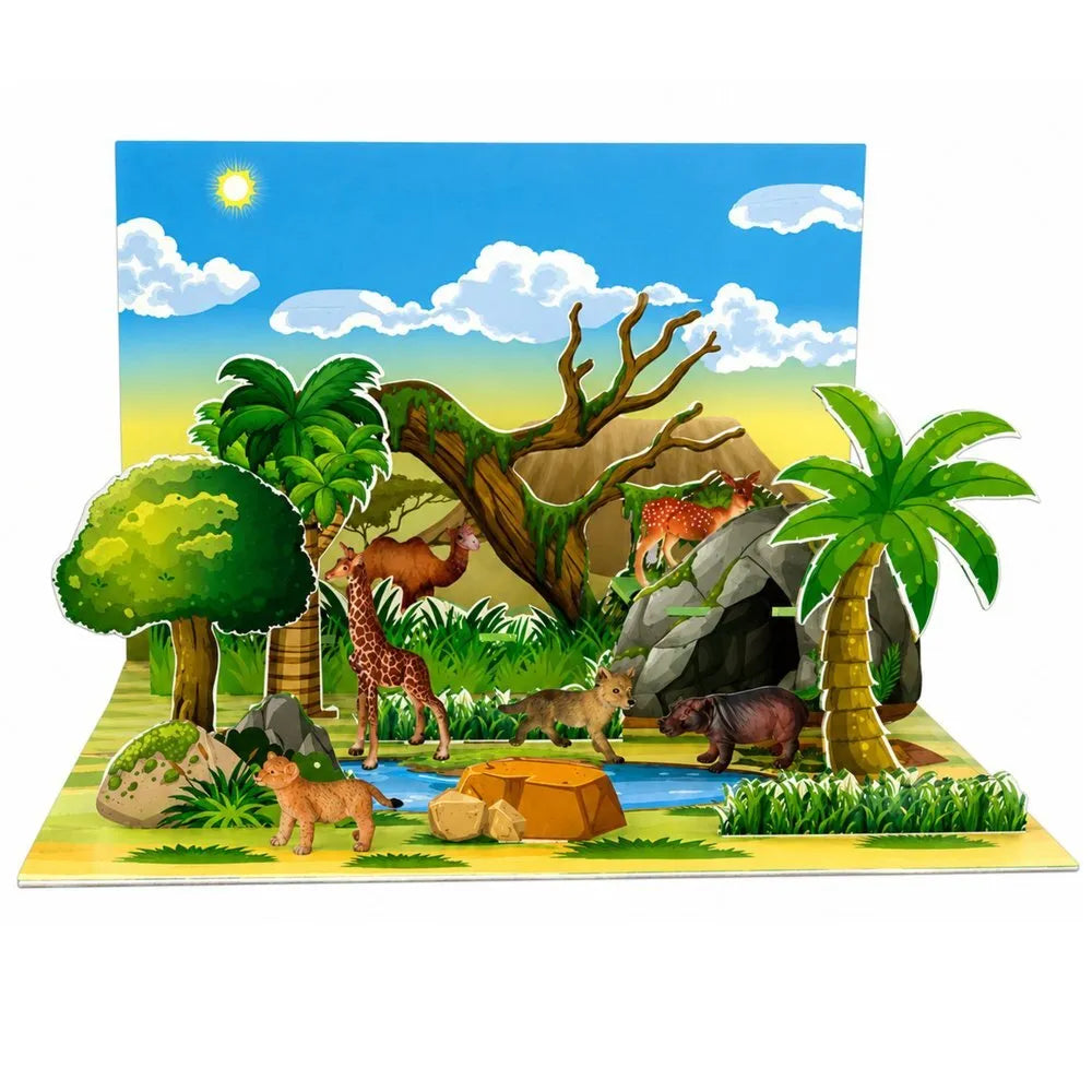 Laukiniai gyvūnai – 3D parko rinkinys