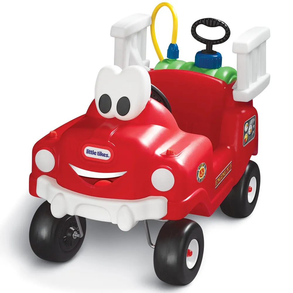 Little Tikes gaisrinės automobilis – su 9 l vandens baku