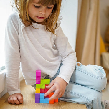 Magnetinis Tetris 3D kubeliai