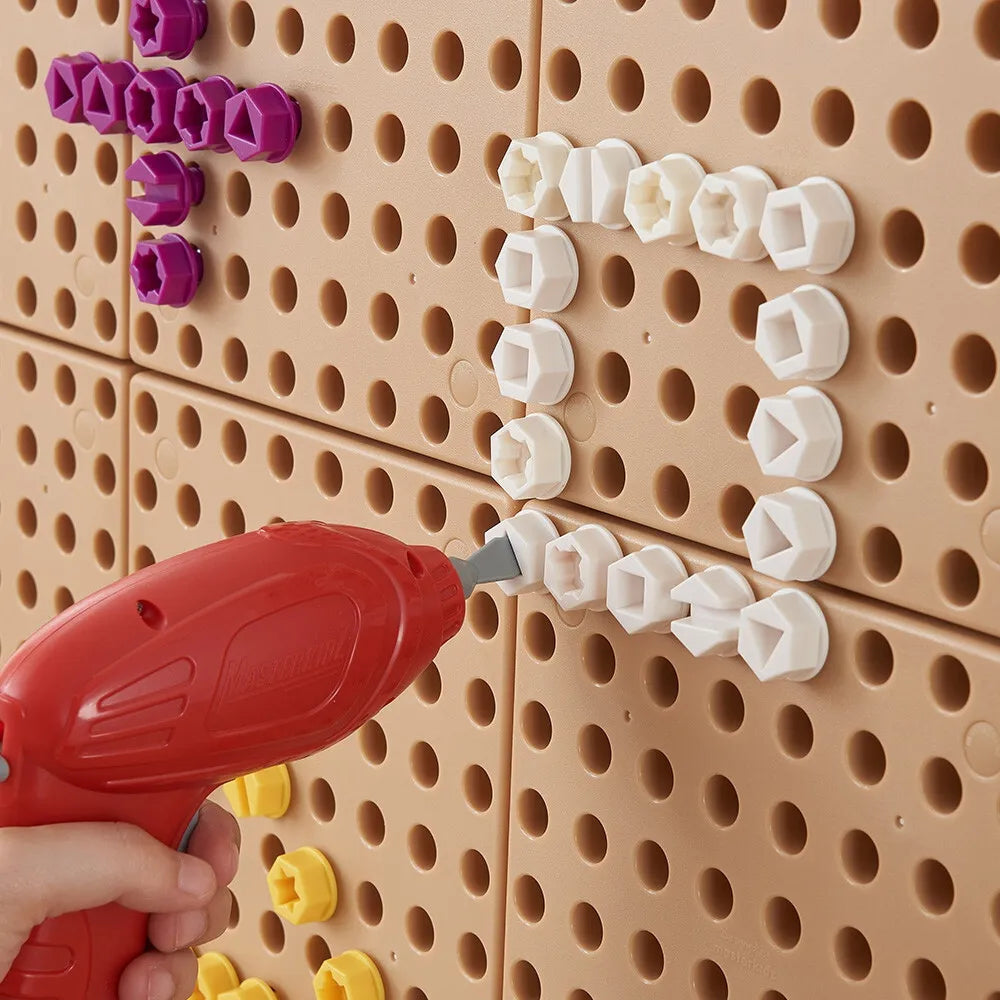 Masterkidz 512 spalvotų varžtų rinkinys STEM lentoms