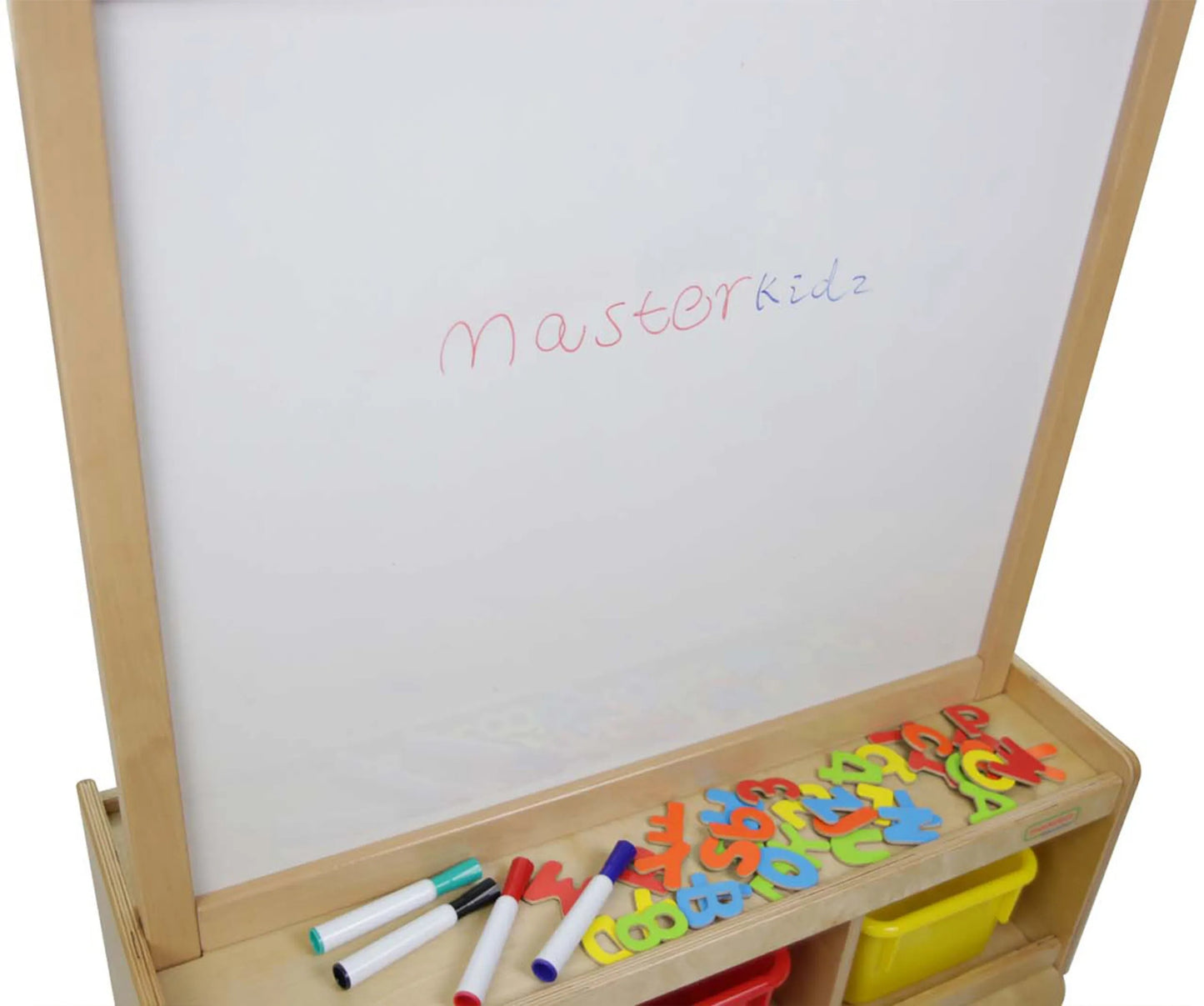 „MASTERKIDZ“ dvipusė kreidinė ir magnetinė rašymo lenta.