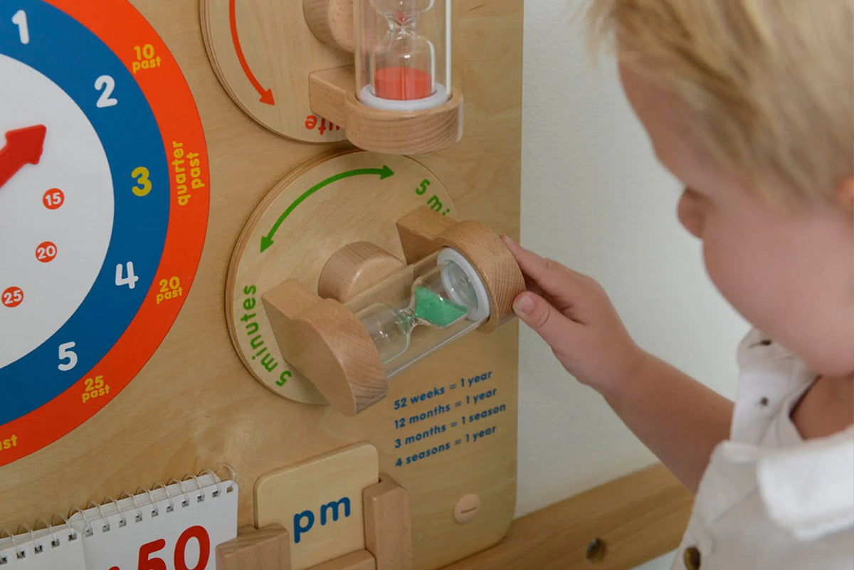 Masterkidz edukacinė lenta „Laiko skaitymo mokymasis“