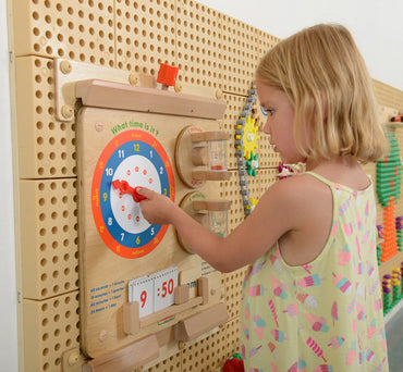 Masterkidz edukacinė lenta „Laiko skaitymo mokymasis“