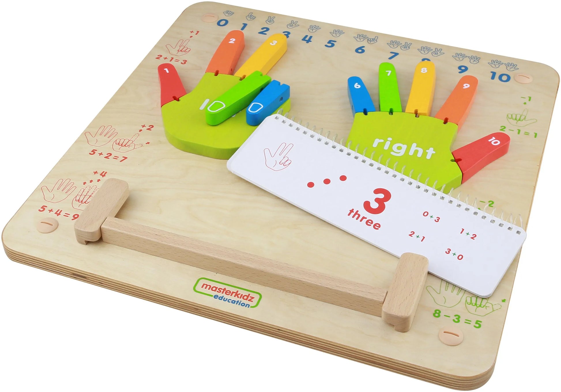 MASTERKIDZ Flex Montessori skaičiavimo sieninė sensorinė lenta