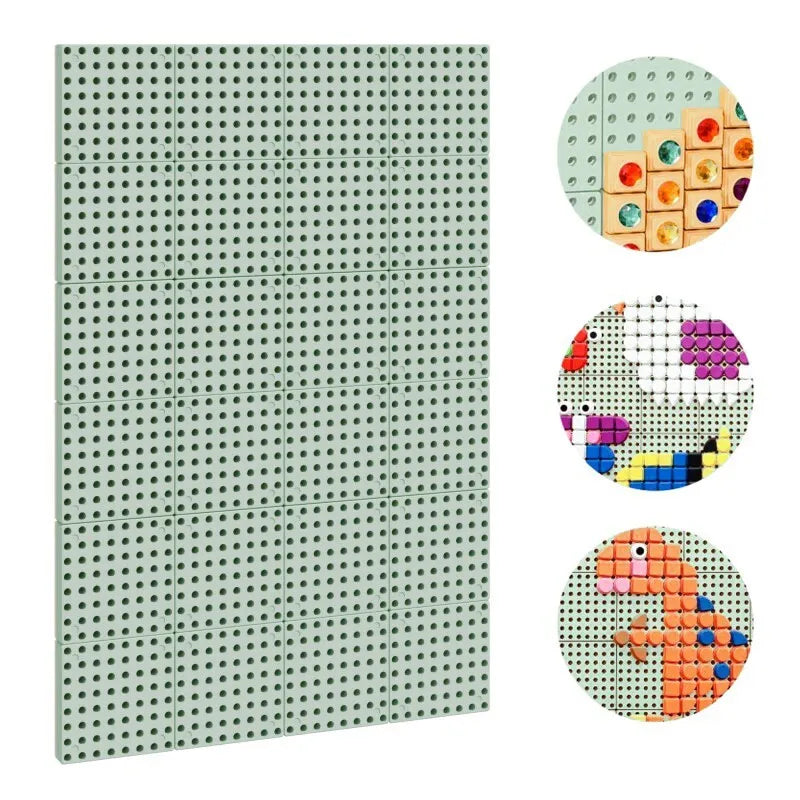 Masterkidz lauko STEM sieninė edukacinė lenta (80 × 120 cm) + montavimo panelis