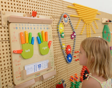 Masterkidz medinė edukacinė skaičiavimo lenta – mokymuisi iki 10