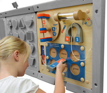 MASTERKIDZ Montessori sieninė lenta – magnetinės traukos pažinimas