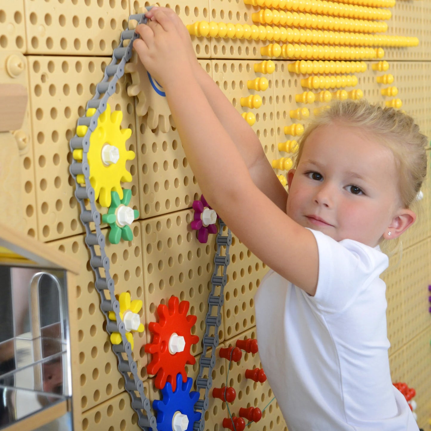 Masterkidz pavarų ir krumpliaračių rinkinys STEM lentoms