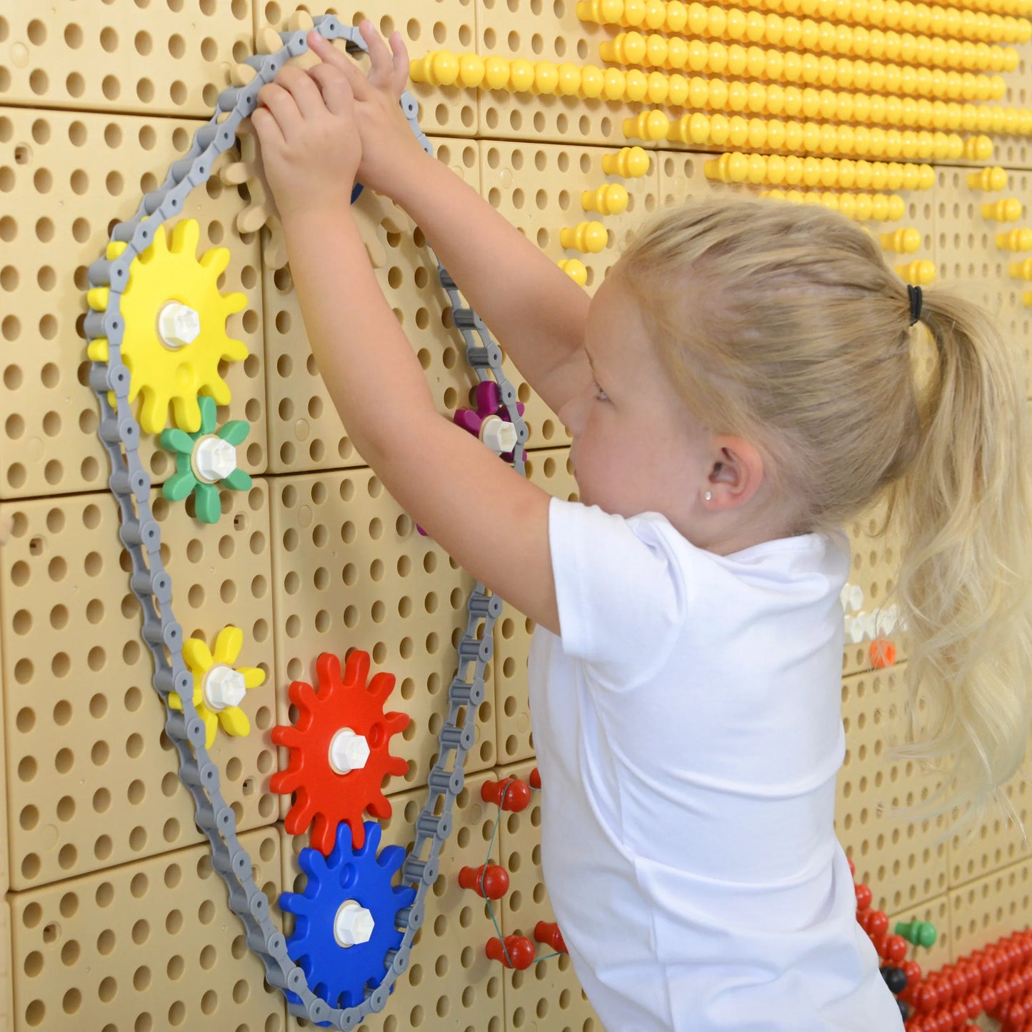 Masterkidz pavarų ir krumpliaračių rinkinys STEM lentoms