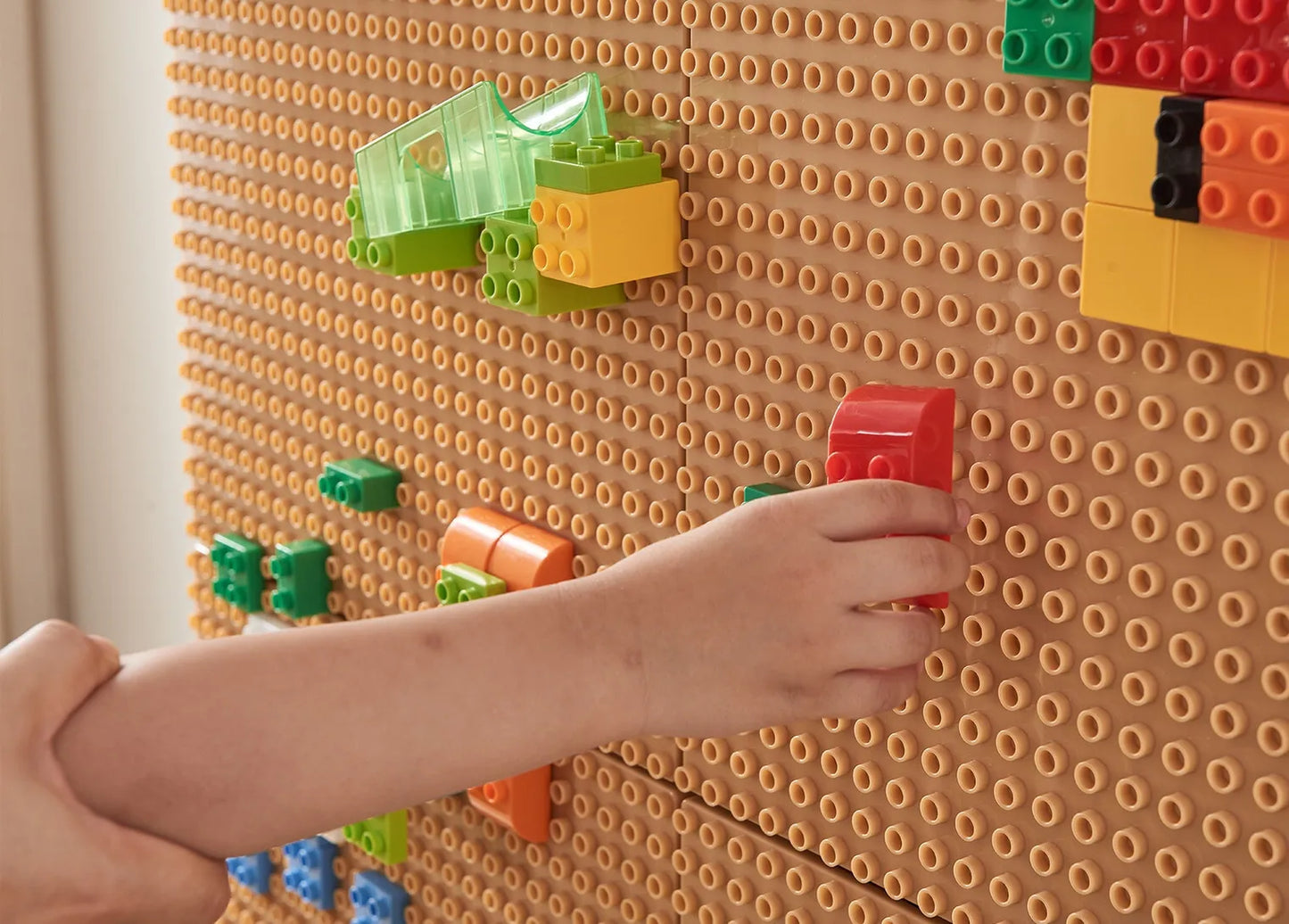 Masterkidz STEM bazinė plokštė „Konstravimui“ (1 vnt.)