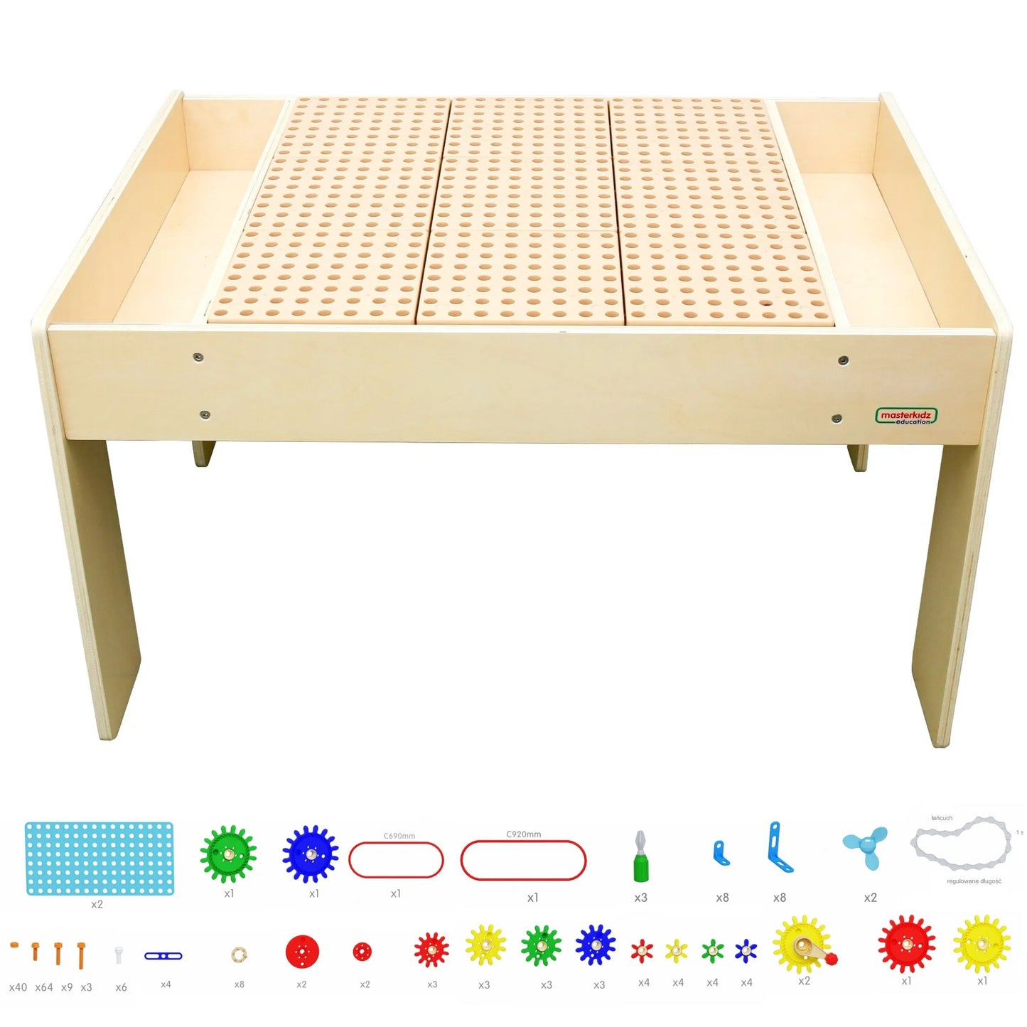 MASTERKIDZ STEM veiklų stalas „Combo“