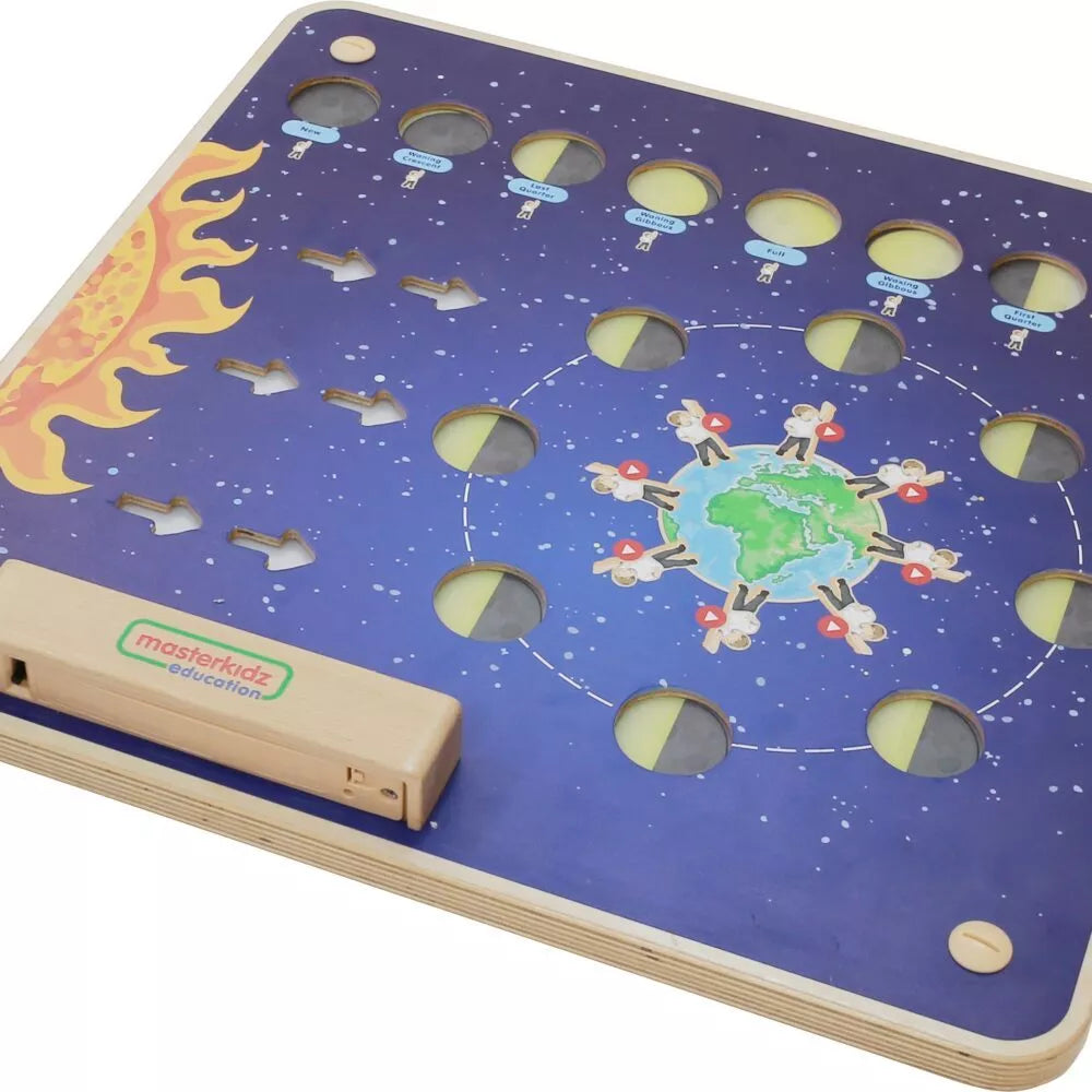 MASTERKIDZ Montessori mėnulio fazių edukacinė lenta