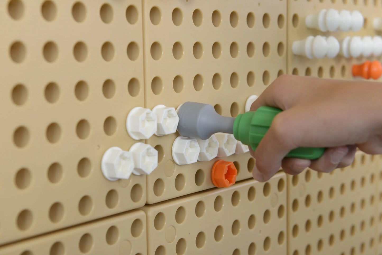 Masterkidz vaikų įrankių rinkinys STEM lentoms (su 6 antgaliais)