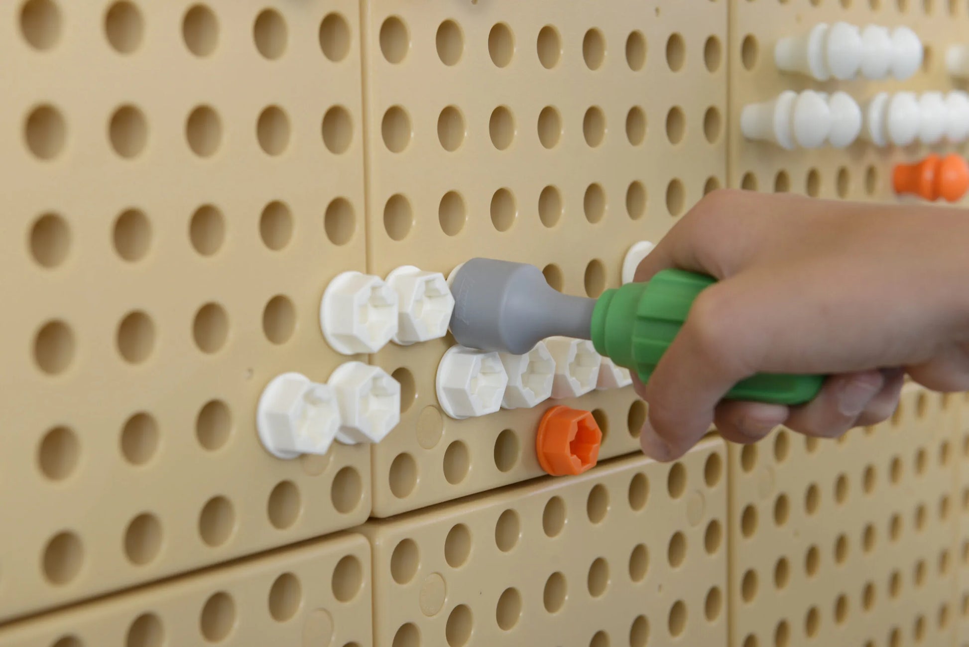 Masterkidz vaikų įrankių rinkinys STEM lentoms (su 6 antgaliais)