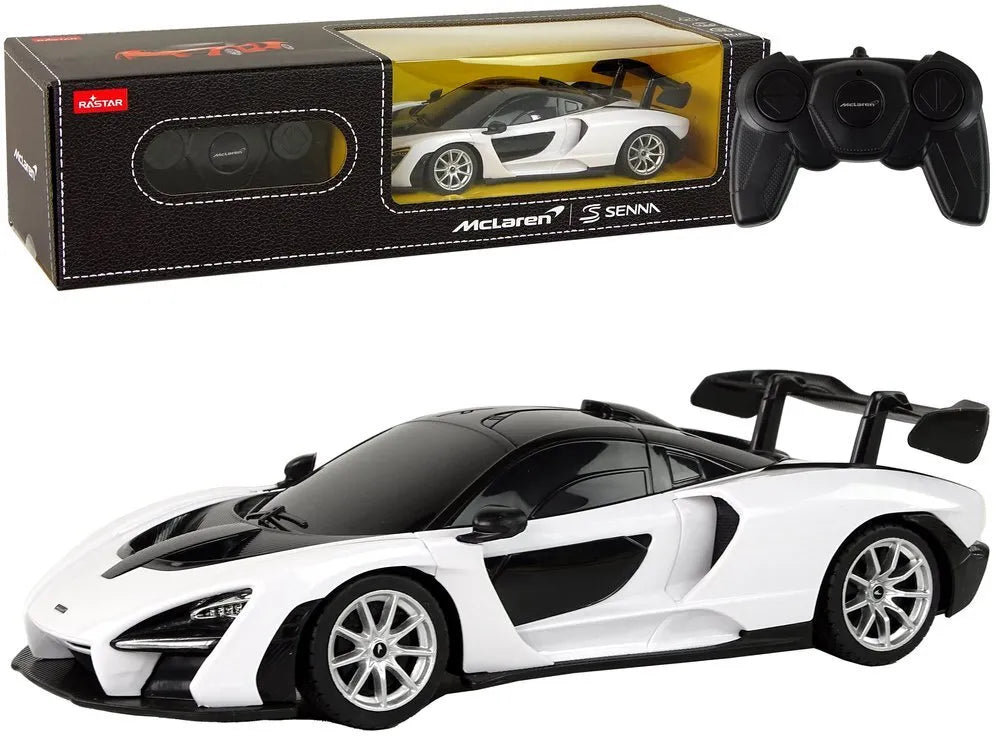 McLaren Rastar 1:24 baltas R/C automobilis