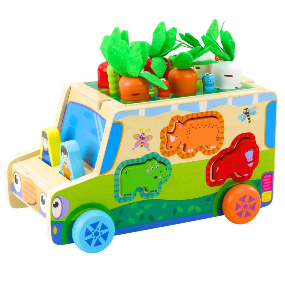 Medinis edukacinis automobilis rūšiuoklis