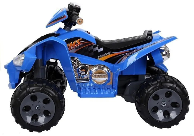 Medium Quad mėlynas – elektrinis keturratis vaikams