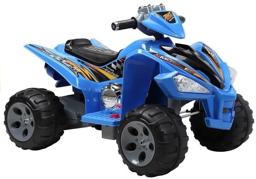 Medium Quad mėlynas – elektrinis keturratis vaikams