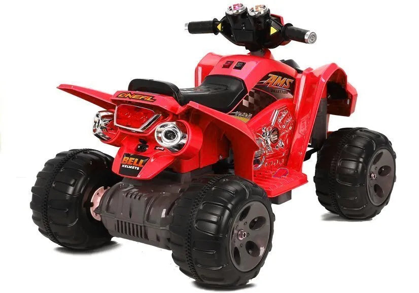Medium Quad raudonas – elektrinis keturratis vaikams