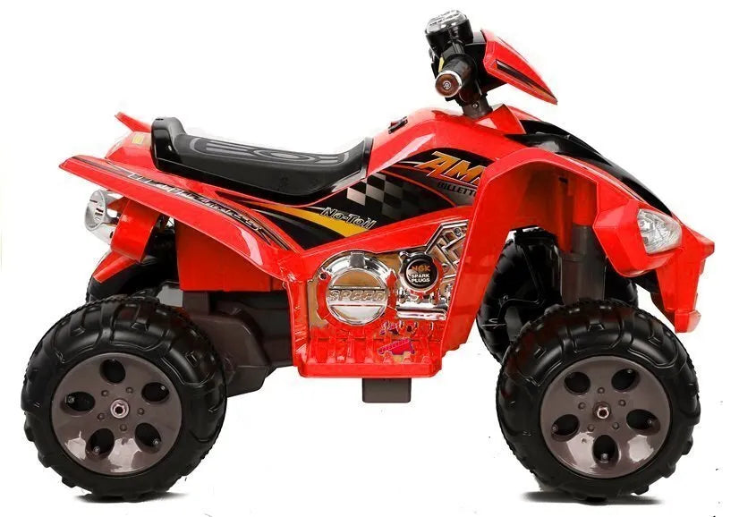 Medium Quad raudonas – elektrinis keturratis vaikams
