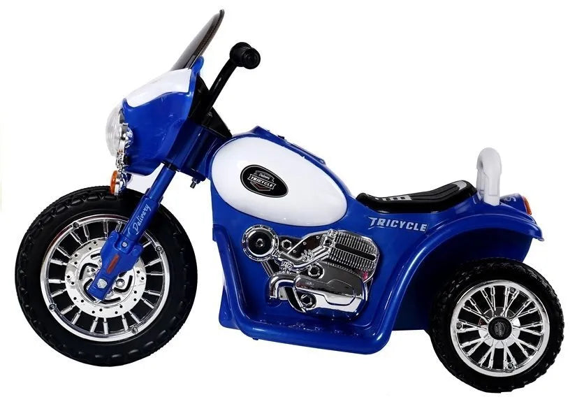 Mėlynas elektrinis motociklas JT568 vaikams