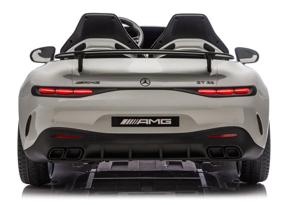 Mercedes AMG DK-GT63 24V elektromobilis vaikams, šviesiai pilkas