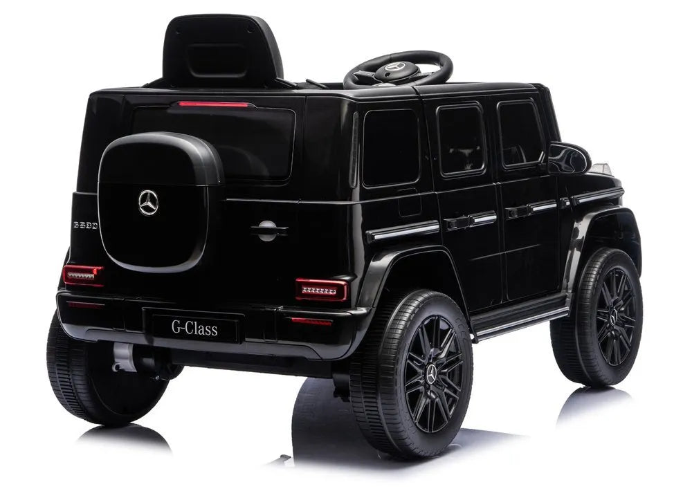 Mercedes G 4×4 24V 2580 juodas akumuliatorinis automobilis vaikams
