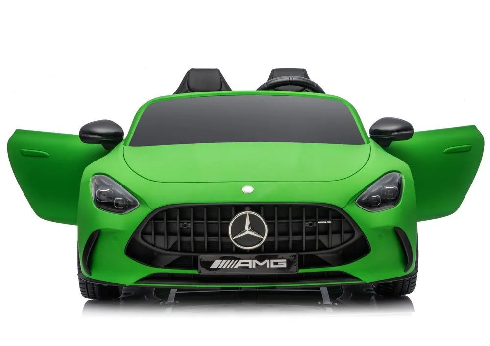 Mercedes GT63 AMG DK‑GT63 – 24V 10Ah – 2×320W „Mute Motor“ – Matinė žalia