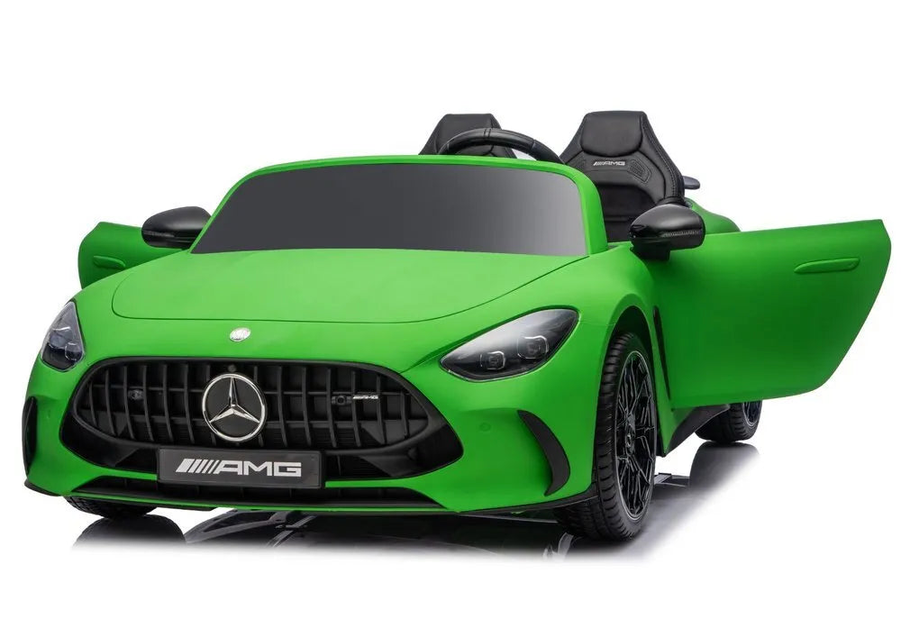 Mercedes GT63 AMG DK‑GT63 – 24V 10Ah – 2×320W „Mute Motor“ – Matinė žalia