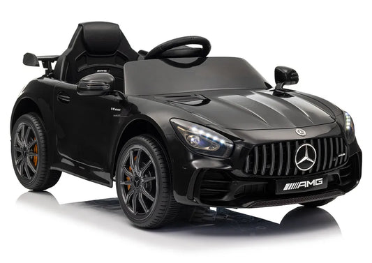 Mercedes GTR elektromobilis vaikams juodas