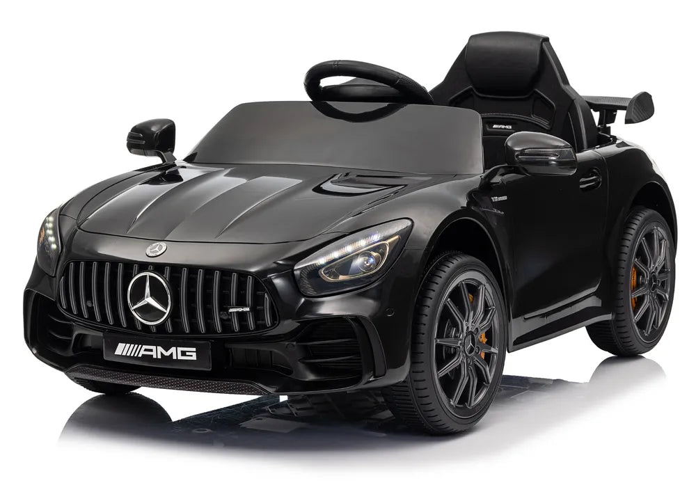 Mercedes GTR elektromobilis vaikams juodas