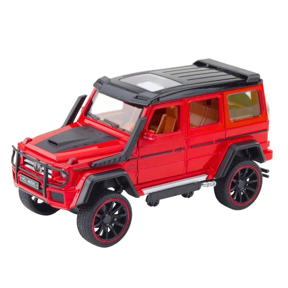 Metalinis 1:22 bekelės automobilis su pavara