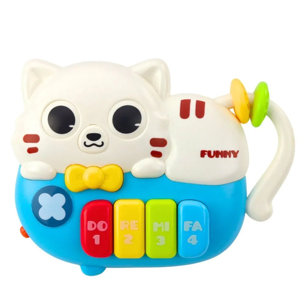 Mini kačiuko pianinas su šviesomis
