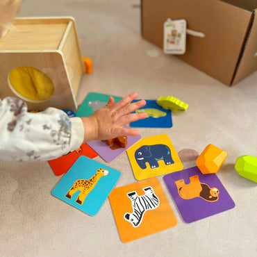 Montessori Play Box (31–36 mėn.) – atradimų, mokymosi ir kūrybos pasaulis vienoje dėžutėje