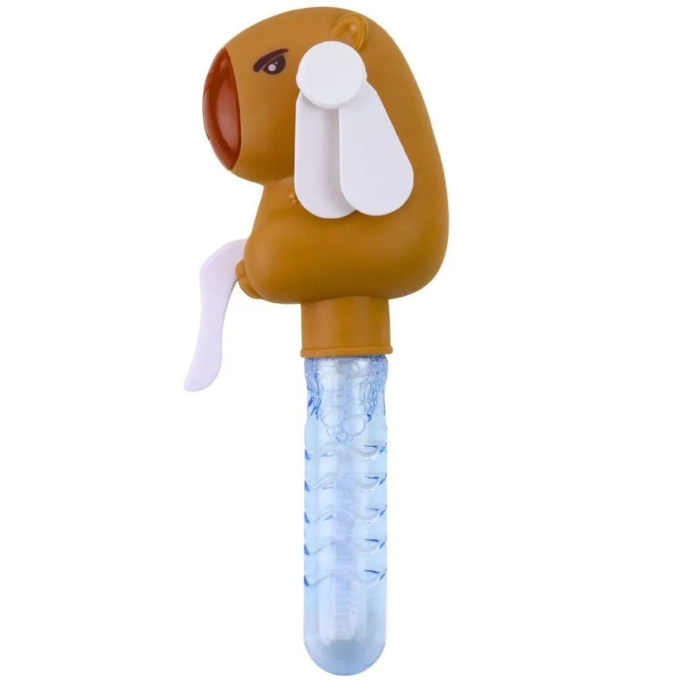 Muilo burbulai „Capybara Bubble Pinwheel 2‑in‑1“ – lazdelė + malūnėlis